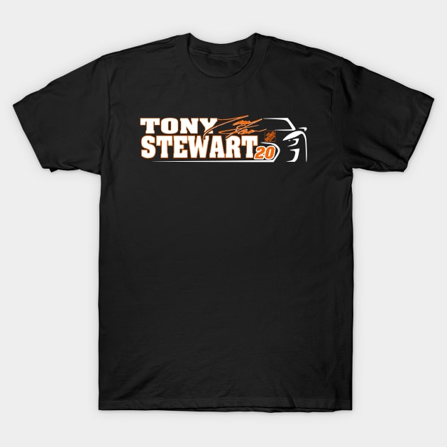 #20 Tony Stewart Fan T-Shirt by Lifeline/BoneheadZ Apparel